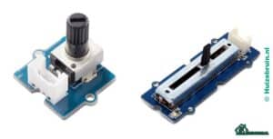 rotary and linear potentiometer