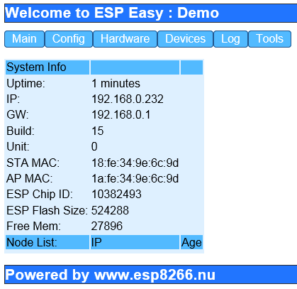 Hoe Easy-esp schakelaar toe te voegen aan domoticz 14 Hoe Easy-esp schakelaar toe te voegen aan domoticz 12