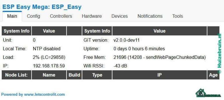 Hoe Easy-esp schakelaar toe te voegen aan domoticz 10