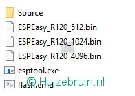 Sonoff firmware tutorial naar ESP easy nl 6 ESPeasyflash 1