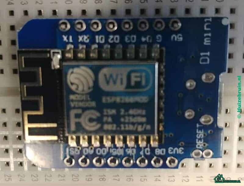 Gereedmaken van de hardware esp8266 / wemos d1 mini (deel 1) 2 Gereedmaken van de hardware esp8266 / wemos d1 mini (deel 1) 2