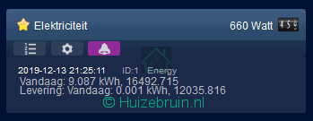 P1 en domoticz Nederlandse slimme meter. 9 electriciteit p1