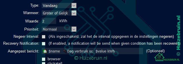Notificaties via domoticz versturen 2 Notificaties via domoticz versturen 2