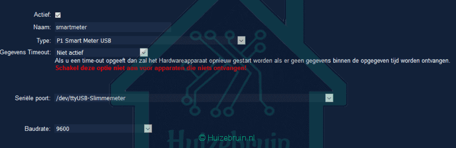 USB-poorten configureren voor Domoticz nl met lsusb