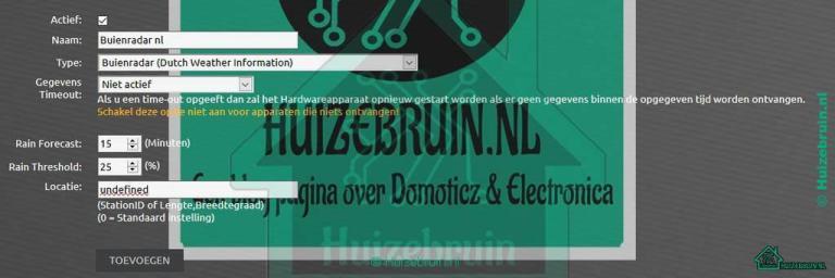 Virtual weerstation voor domoticz V2020.1 & v2020.2- Buienradar nl 1 Virtual weerstation voor domoticz V2020.1 & v2020.2- Buienradar nl 1