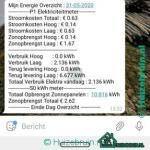 Handleiding mijn energie kosten & opbrengst en kosten per dag. 1 Dag verbruik in euros