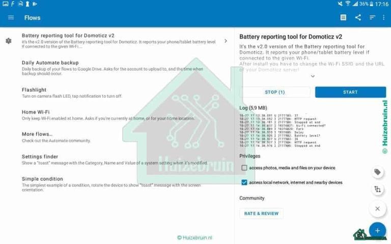 How To: Android accu percentage in Domoticz 11 How To: Android accu percentage in Domoticz 10