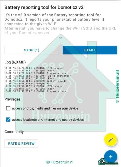 How To: Android accu percentage in Domoticz 18 How To: Android accu percentage in Domoticz 17