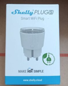 Review Shelly plug s 1 Review Shelly plug s 1