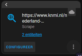 KNMI weeralarm via de Scrape integratie 8 KNMI weeralarm via de Scrape integratie 8