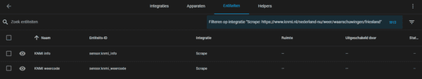 KNMI weeralarm via de Scrape integratie 11 KNMI weeralarm via de Scrape integratie 11