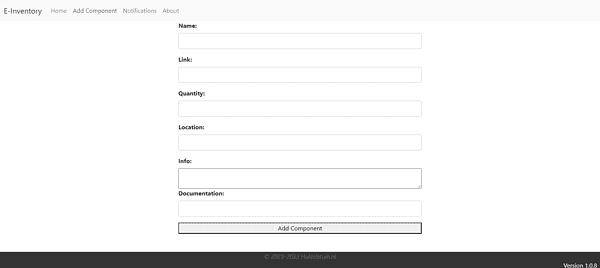 E-Inventory: het thuis inventarissysteem 2 E-Inventory: het thuis inventarissysteem 2